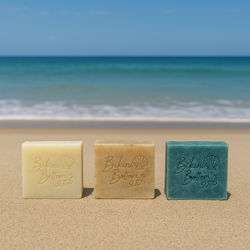 3 handmade soap bars