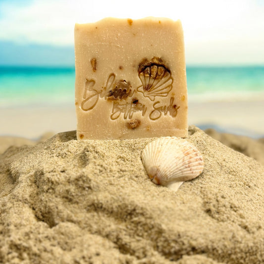 Moisturizing African black soap with shea, cocoa, and mango butter