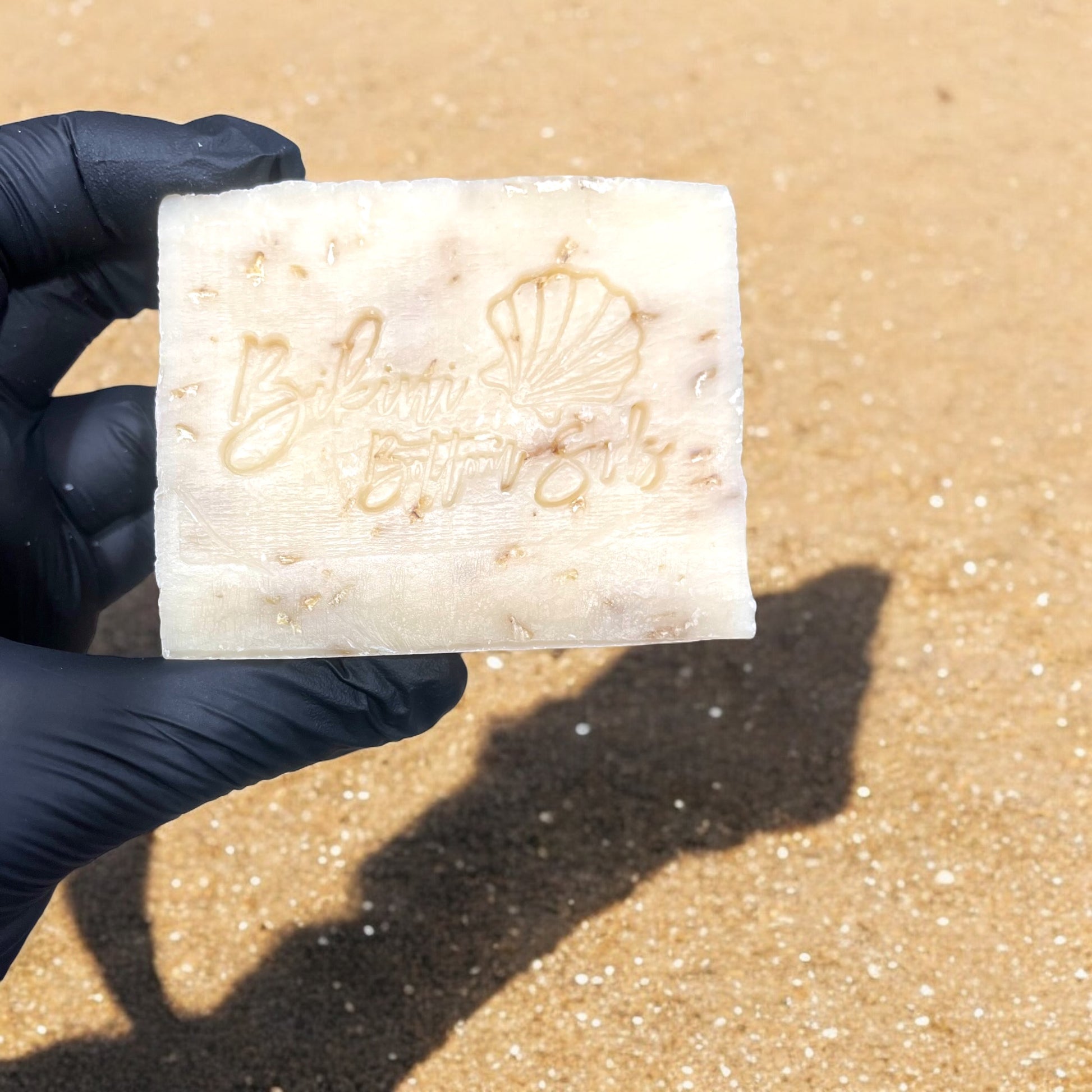 Soothing handmade soap for dry or irritated skin