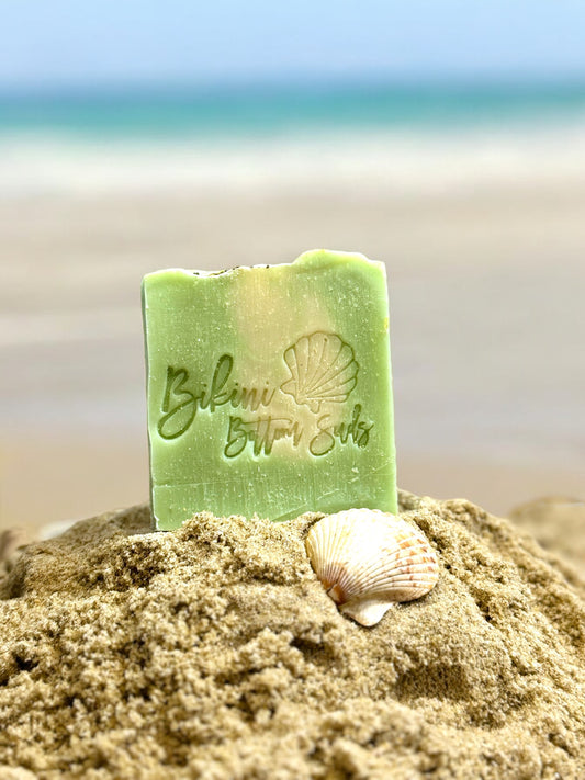 Moisturizing hemp butter soap for sensitive and dry skin