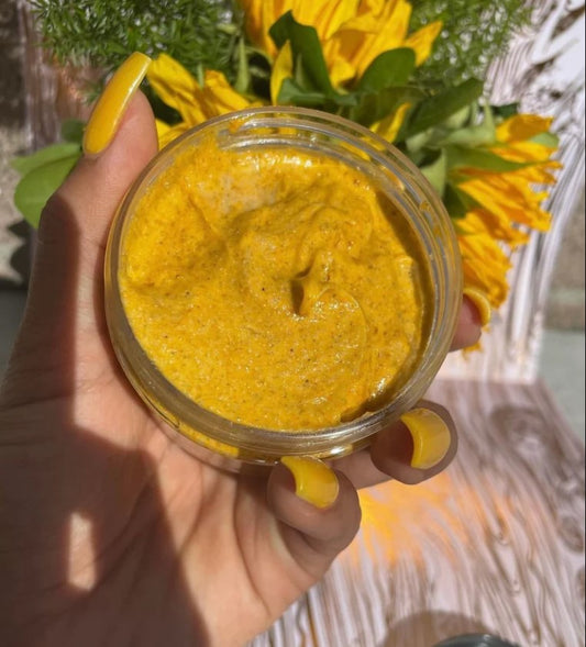 Skincare scrub for radiant, even-toned skin