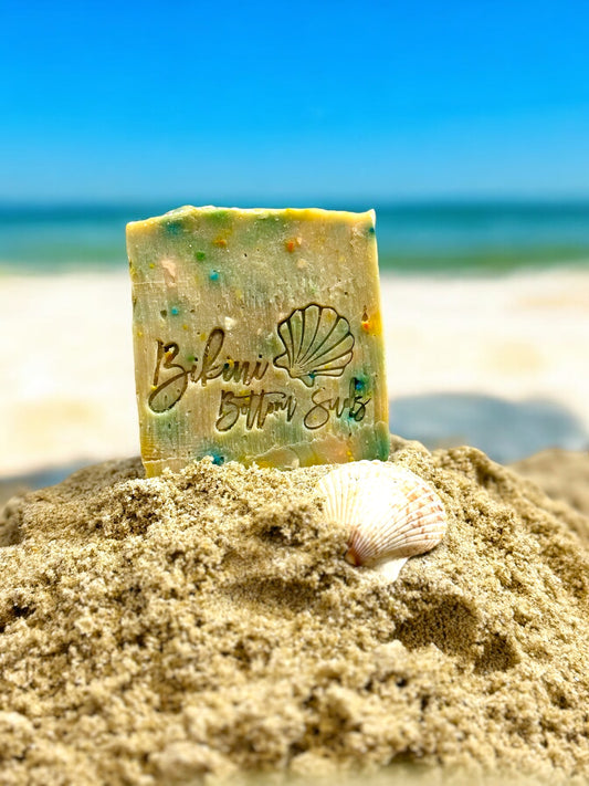 Colorful handmade soap bar perfect for gifting
