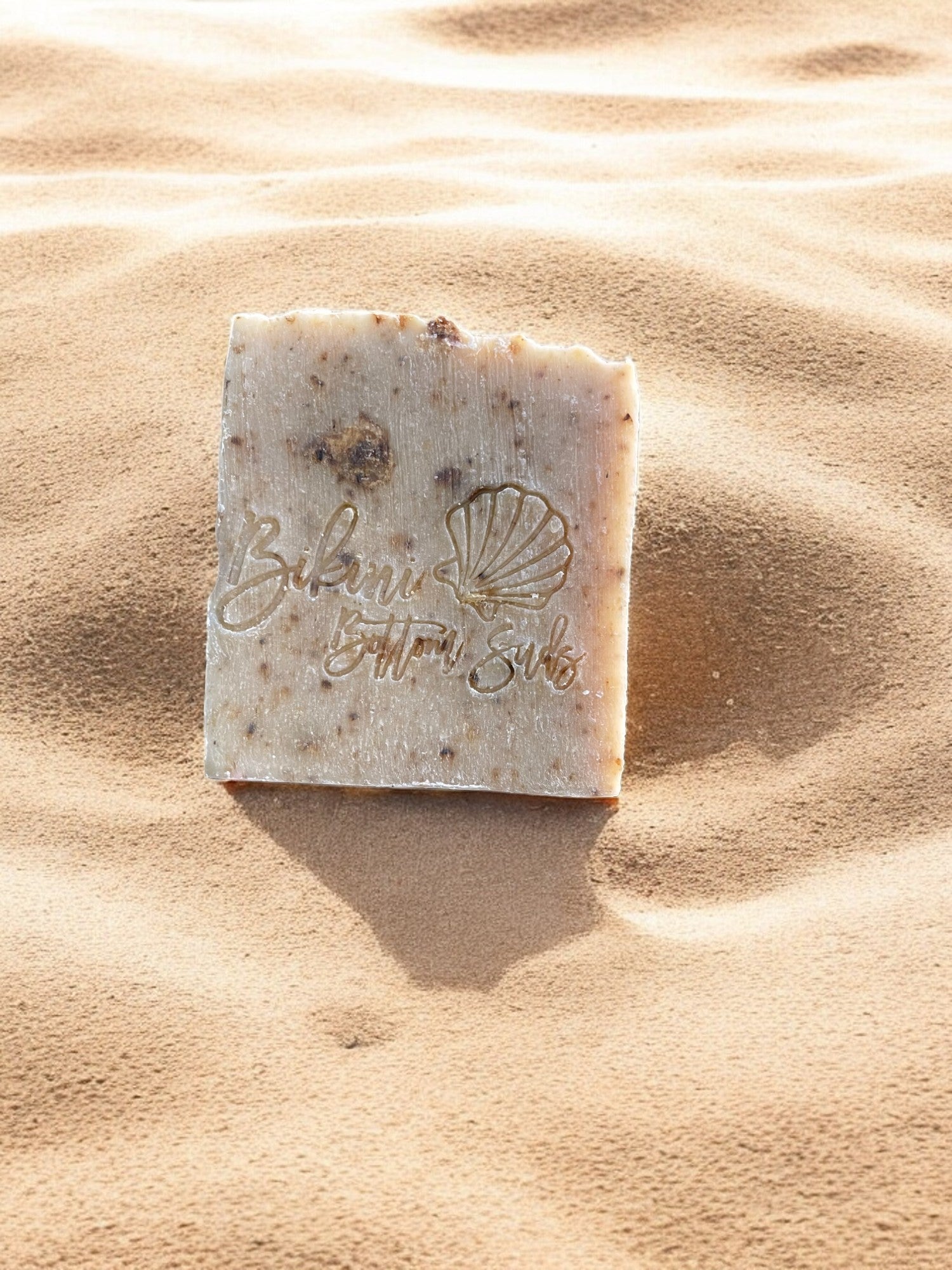 Close-up of African black soap texture – traditional skincare