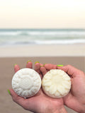 Plastic-free rice water shampoo and conditioner duo for healthy hair