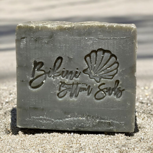 Handmade natural soap bar inspired by mountain and forest scents