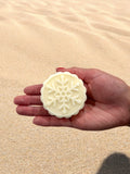 Zero waste conditioner bar with silk powder and DL panthenol