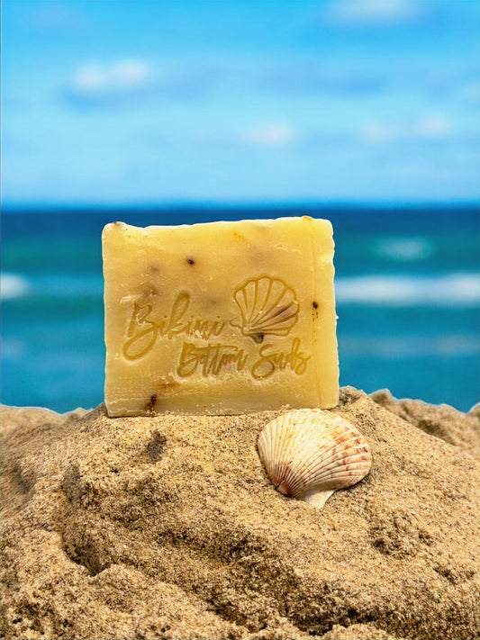 Handmade moisturizing lavender soap bar for soft and nourished skin