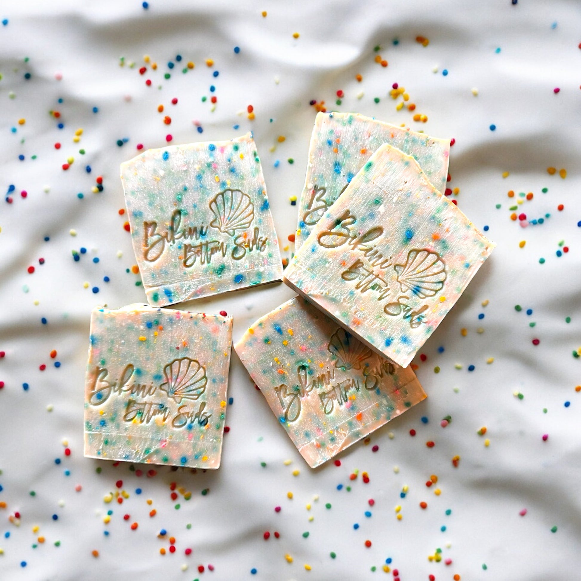 Handmade birthday cake soap – cute gift idea for skincare lovers