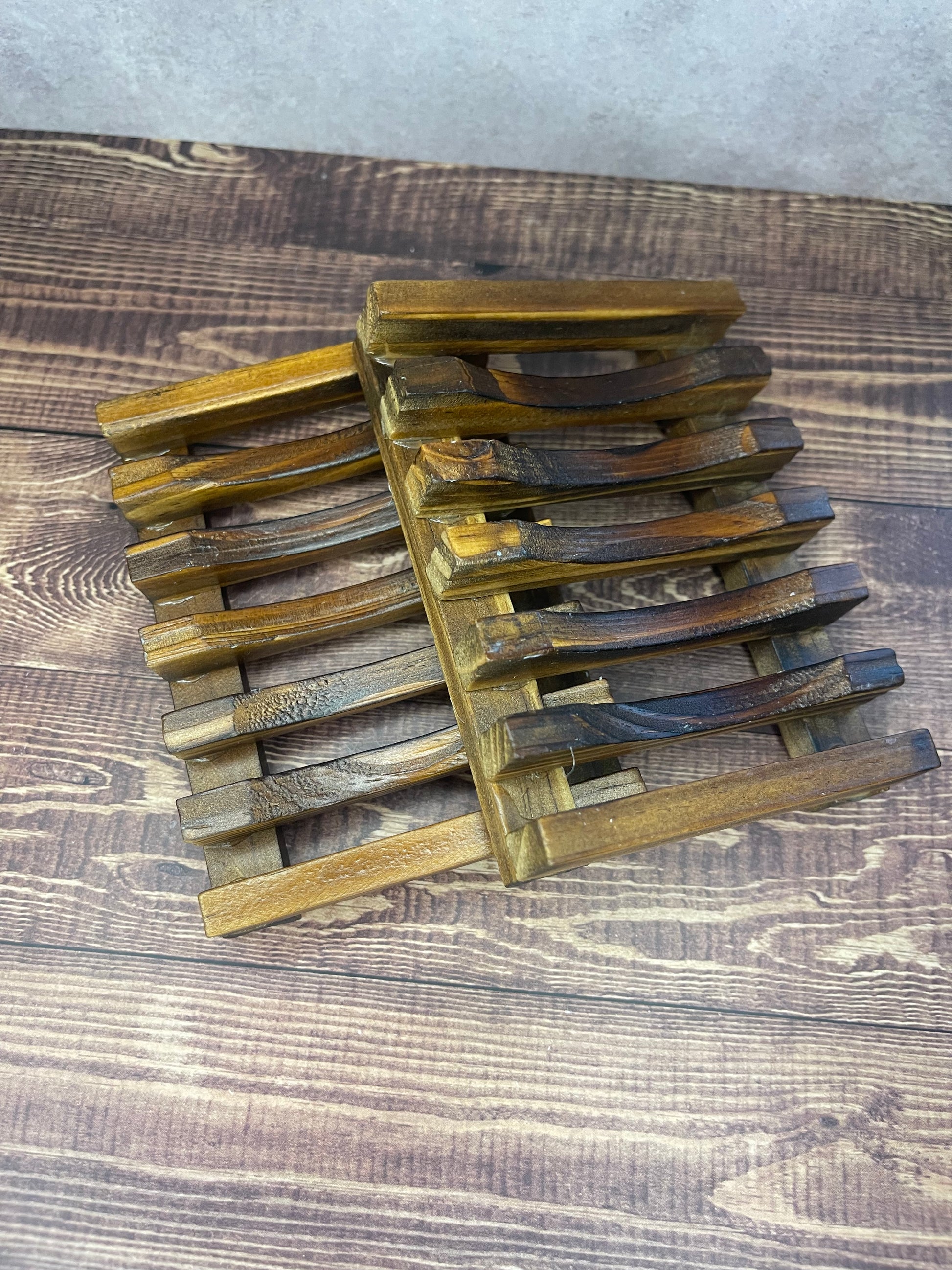 Rustic wooden soap tray ideal for daily use and gifting