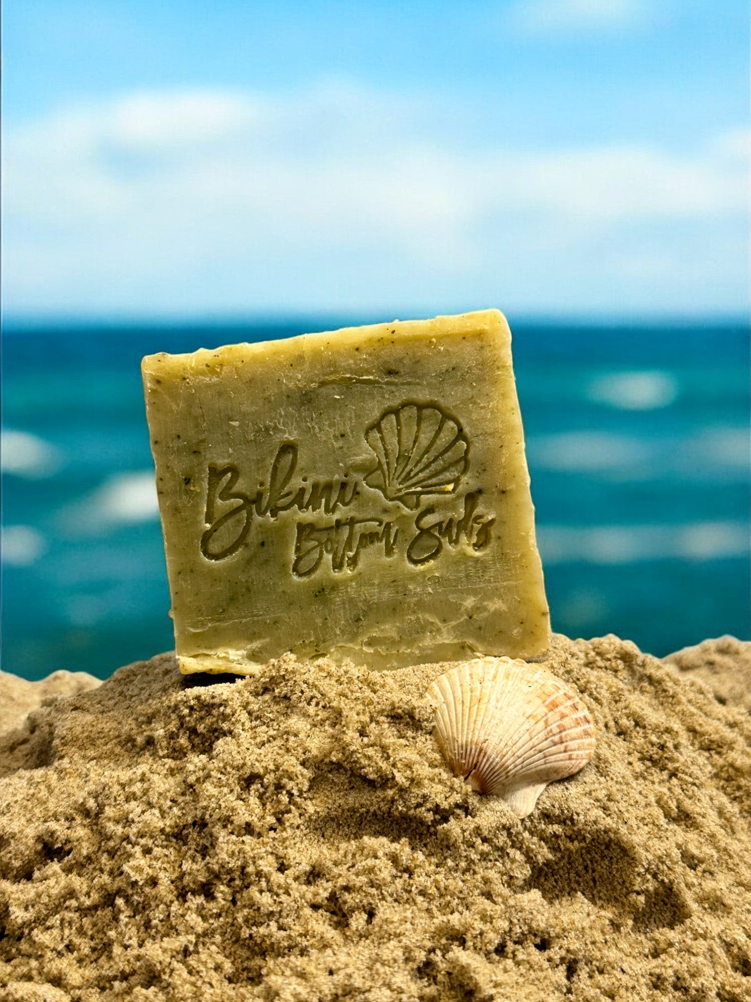 Eco-friendly cucumber soap bar with soothing and refreshing ingredients
