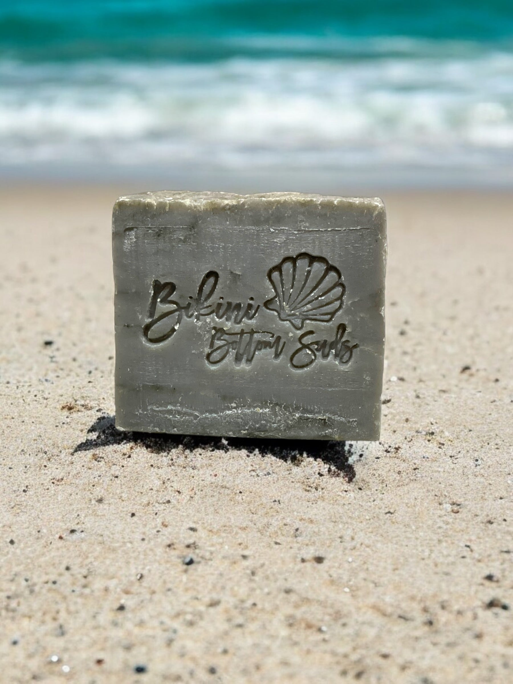 Handmade mountain pine soap bar with cedarwood and lavender essential oils