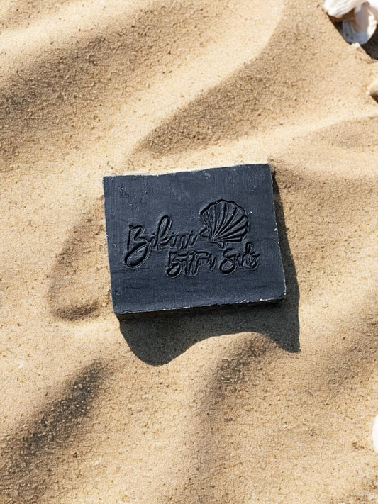 Activated charcoal soap bar for oily and acne-prone skin – handmade and vegan