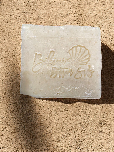 Handmade aloe vera clay soap bar for sensitive skin