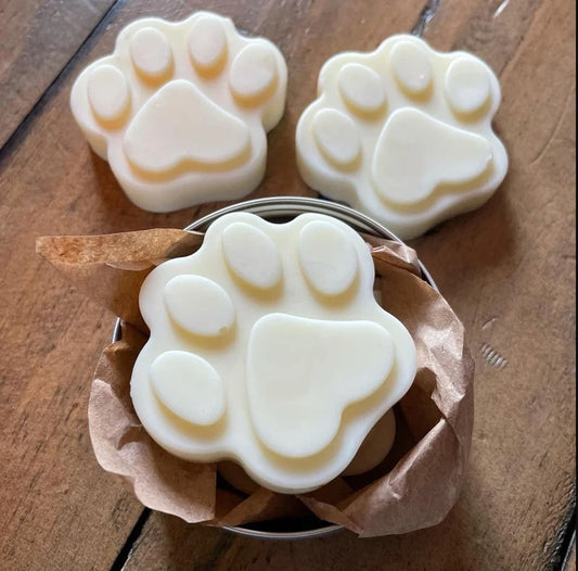 Handmade paw protection balm for dry and cracked dog paws
