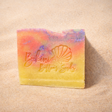 Sunset Swirl Soap Bar – Energizing Citrus & Handmade Natural Soap