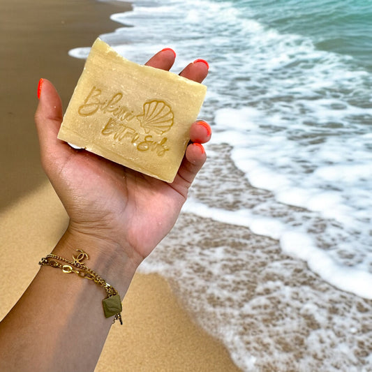 Refreshing coconut and lime soap bar for daily moisturizing