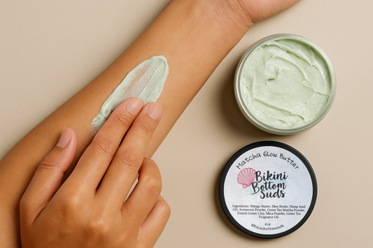 Matcha Glow Body Butter – Green Tea Hydration for Smooth, Soft Skin